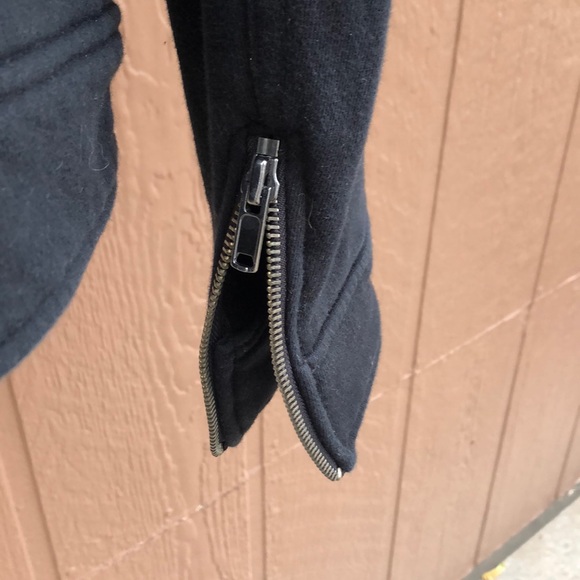 Gap Motorcycle Jacket Style Sweatshirt - Picture 5 of 6